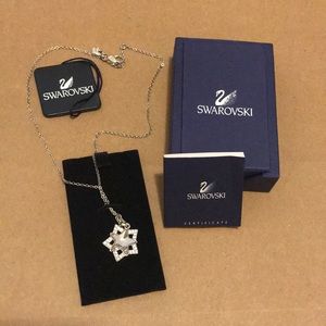 Swarovski Necklace Crystal “DOUBLE STARS”